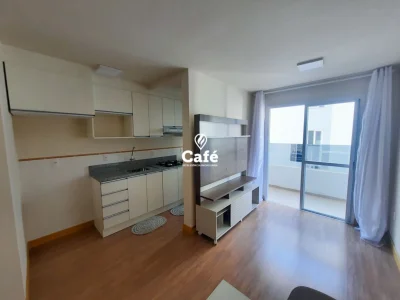 Excelente Apartamento Semi-mobiliado no Espirito Santo com garagem — Apartamento para alugar no Residencial Espírito Santo