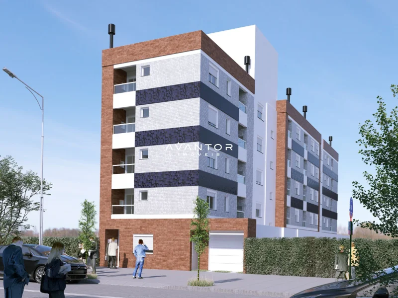 Fachada do edifício residencial — Apartamento à venda no RESIDENCIAL FRANCISCANO, em Nossa Senhora do Rosário, Santa Maria/RS