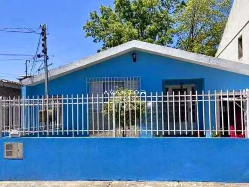 Fachada da casa com portão de entrada — Casa com 3 quartos à venda em Presidente João Goulart, Santa Maria/RS