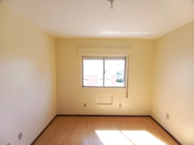 Apartamento 2 dormitórios com sacada, sala, cozinha e área de serviço. Próximo a quartéis — Apartamento para alugar no Residencial Valdobiani