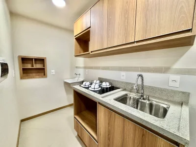 Apartamento No Cristo Rei Semi Mobiliado, De 2 Dormitórios, Sala De Estar, Banheiro Social — Apartamento para alugar no Residencial Cristo Rei