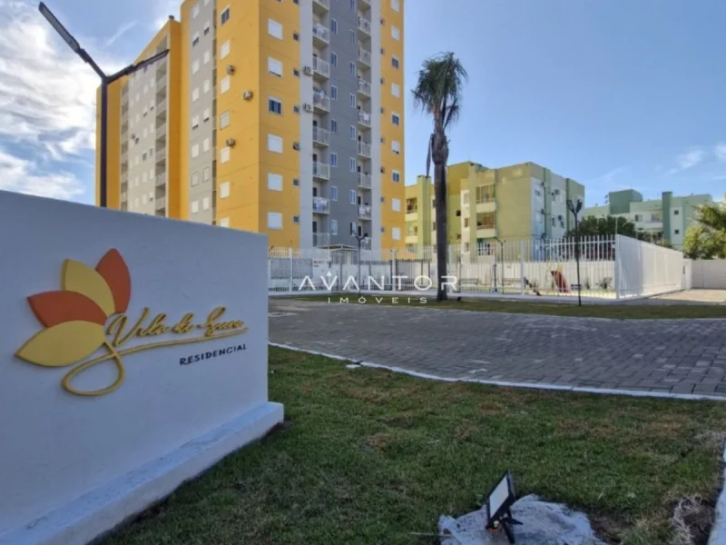 Apartamento de 2 dormitórios, sacada, churrasqueira com garagem no bairro Camobi em Santa — Apartamento à venda e para alugar no Residencial Vila Di Siena