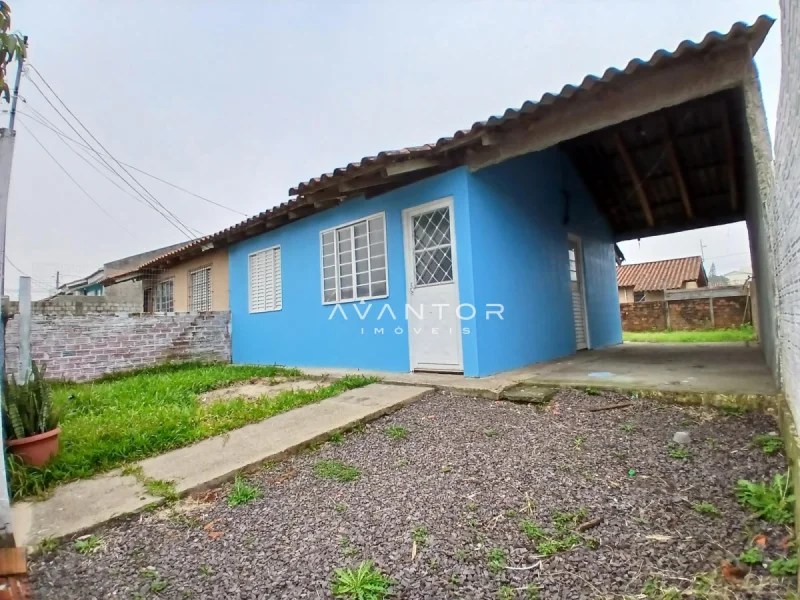 Casa no Diácono João Luiz Pozzobon de 2 dormitórios, sala e cozinha conjugadas, banheiro s — Casa para alugar em Diácono João Luiz Pozzobon, Santa Maria