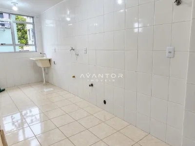Cozinha — Apartamento com 1 quarto à venda no Ed. Dalbergia, em Centro, Santa Maria/RS