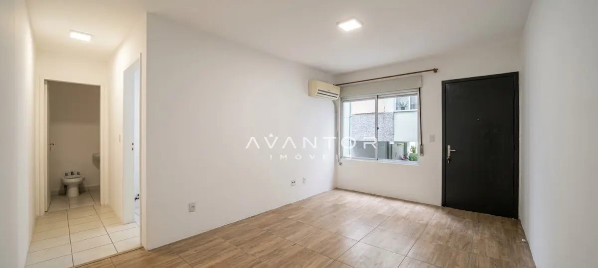 Sala — Apartamento com 1 quarto à venda no Ed. Dalbergia, em Centro, Santa Maria/RS