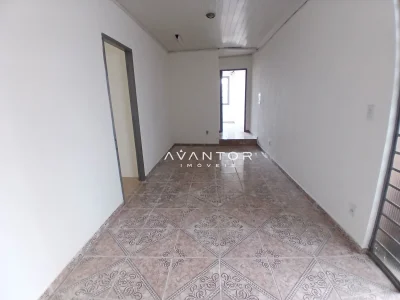 Hall de entrada com piso em cerâmica — Apartamento com 1 quarto para alugar em Centro, Santa Maria/RS