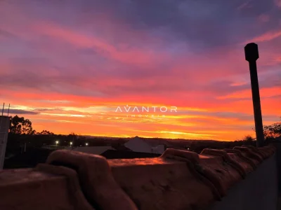 Vista da janela ao entardecer — Casa com 4 quartos à venda em Nossa Senhora do Perpétuo Socorro, Santa Maria/RS