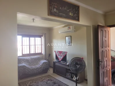Dormitório com ar-condicionado e sacada — Casa com 4 quartos à venda em Pinheiro Machado, Santa Maria/RS