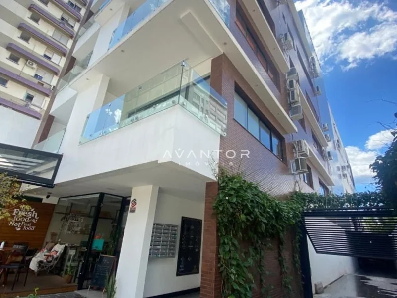 Fachada do prédio com sacada — Sala Comercial com 1 sala à venda no Centro Profissional Itroian, em Centro, Santa Maria/RS