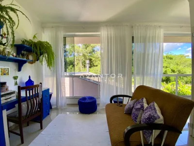Sala de estar com vista para área verde — Casa com 4 quartos à venda em Dom Antônio Reis, Santa Maria/RS