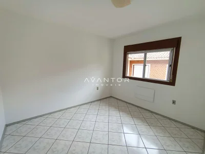 Dormitório com piso em cerâmica — Apartamento à venda no Residencial Arco Verde, em Pinheiro Machado, Santa Maria/RS