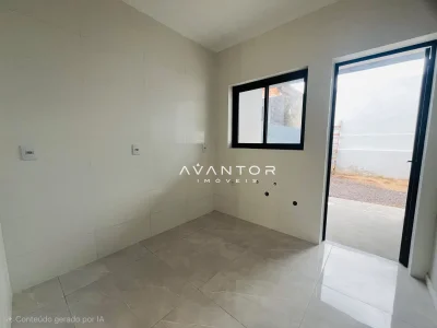 Cozinha com acesso à varanda — Casa com 2 quartos à venda em Presidente João Goulart, Santa Maria/RS