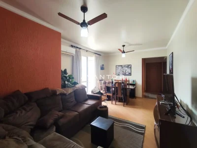 Sala de estar integrada à cozinha — Apartamento para alugar no Edifício Montana Residencial, Santa Maria