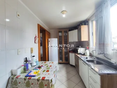 Cozinha com armários planejados — Apartamento para alugar no Edifício Montana Residencial, Santa Maria