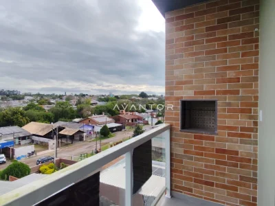 Sacada com vista para a região — Apartamento com 1 quarto para alugar em Camobi, Santa Maria/RS
