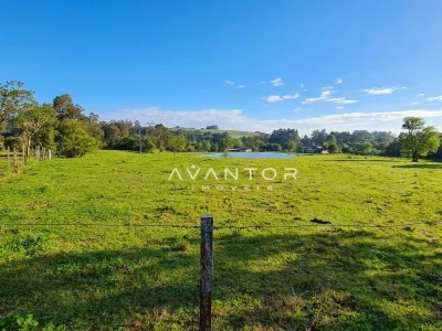 Terreno com vista para lago e área verde — Campo com 3 quartos à venda em Estação Pinhal, Itaara/RS
