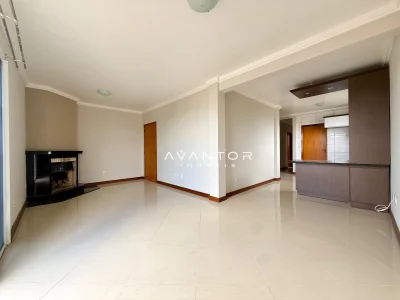 Sala de estar integrada à cozinha — Apartamento com 3 quartos à venda em Dom Antônio Reis, Santa Maria/RS