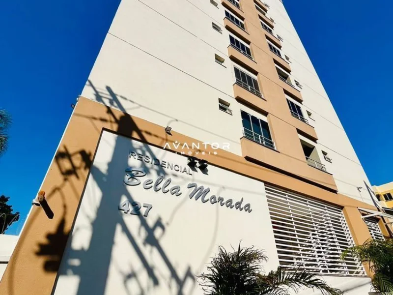 Fachada do prédio residencial — Apartamento com 2 quartos à venda no Residencial Bella Morada, em Bonfim, Santa Maria/RS