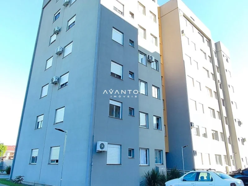 Fachada do prédio residencial — Apartamento com 2 quartos à venda no Residencial La Spezia, em Patronato, Santa Maria/RS
