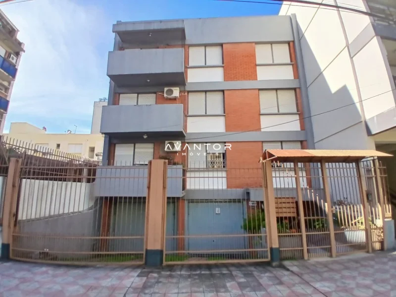 Fachada do prédio com sacada — Apartamento à venda no Edifício Gauguin, em Nossa Senhora de Fátima, Santa Maria/RS