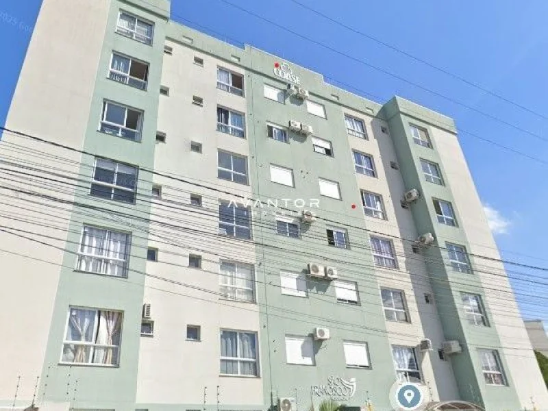 Fachada do prédio com apartamentos — Apartamento para alugar no Residencial São Francisco ( Coase ), em Camobi, Santa Maria