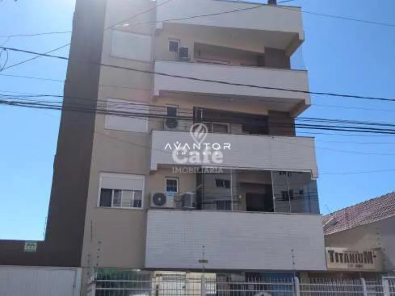 Fachada do prédio com sacadas — Apartamento à venda no Residencial Titanium, em Nossa Senhora do Rosário, Santa Maria/RS
