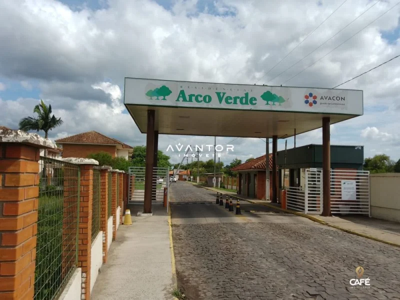 Fachada do loteamento Arco Verde — Apartamento à venda no Residencial Arco Verde, em Pinheiro Machado, Santa Maria/RS