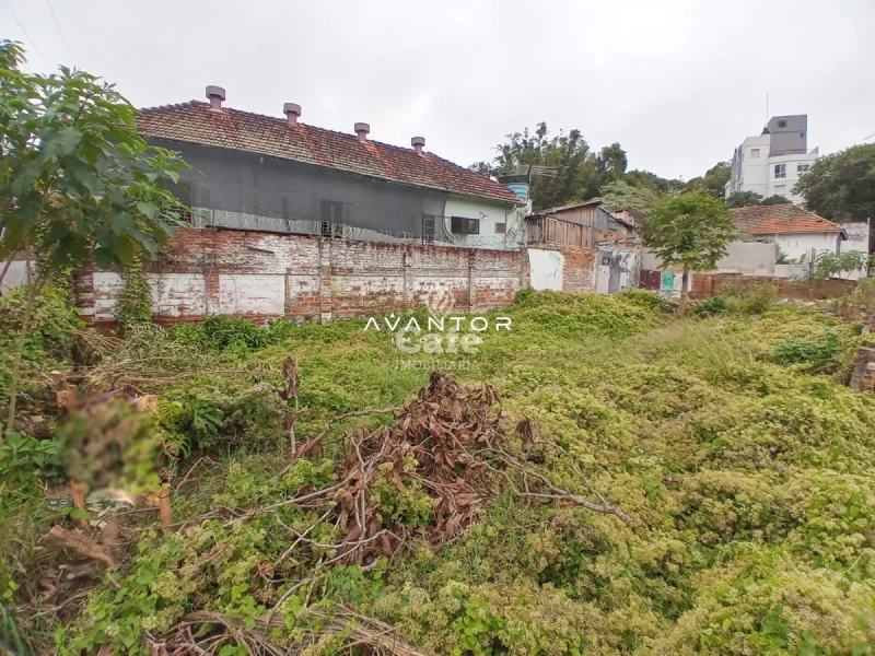 Terreno com construções antigas e vegetação — Terreno com 1 quarto à venda em Nossa Senhora do Rosário, Santa Maria/RS